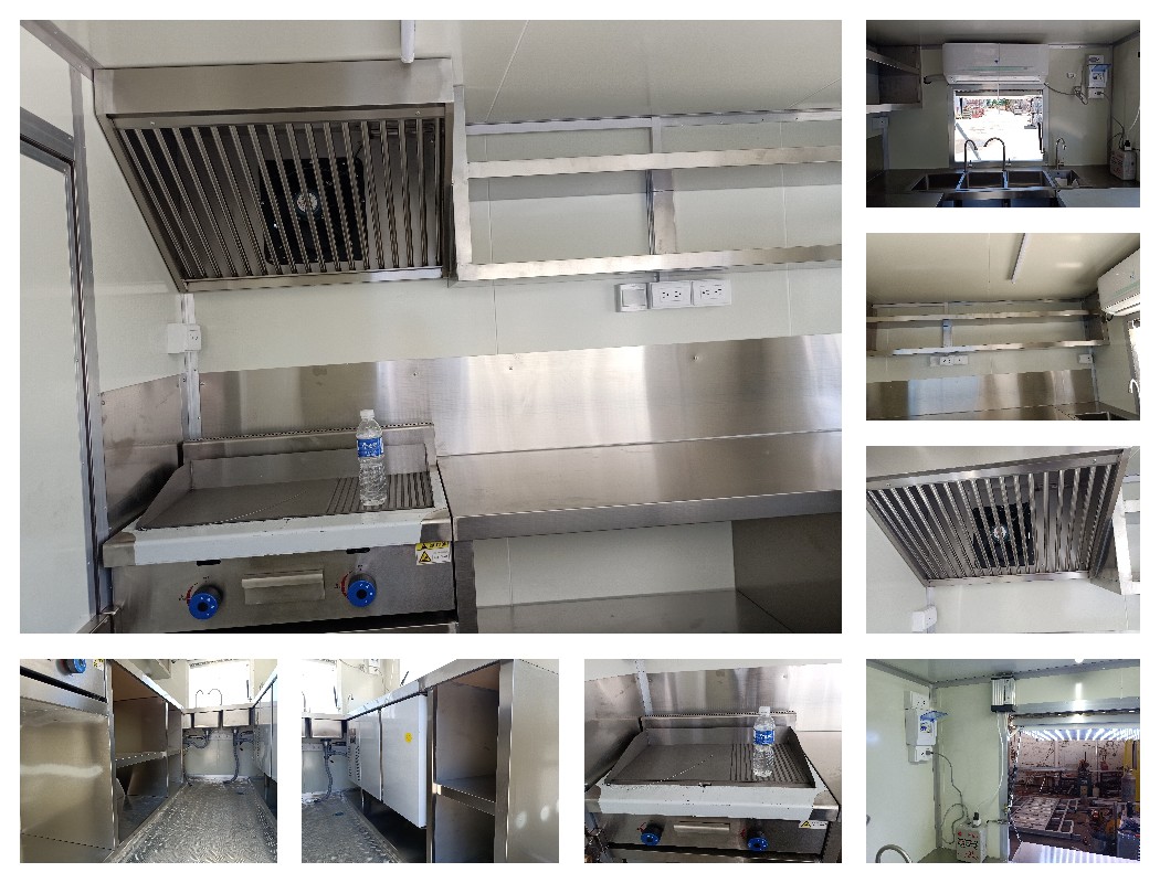 fully equipped custom catering trailer for sale